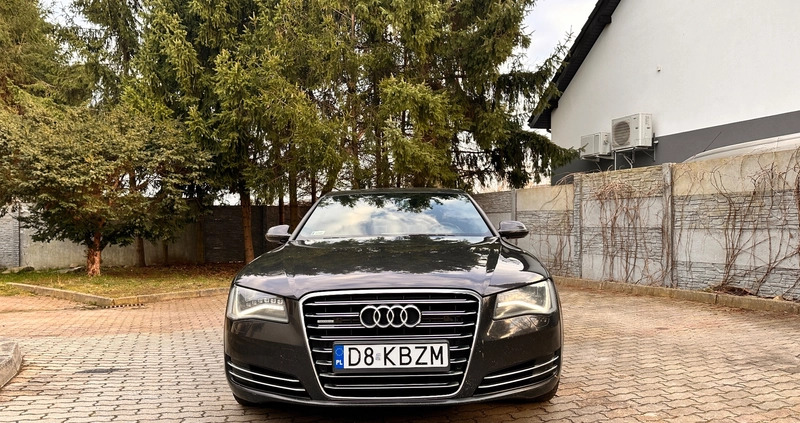 Audi A8 cena 68800 przebieg: 471000, rok produkcji 2011 z Lubin małe 121